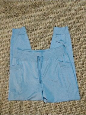 32 Heat Light Blue Track Joggers